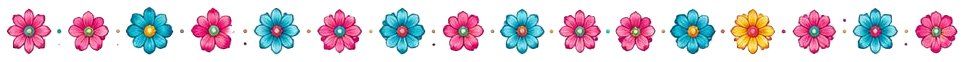 Cadena de flores